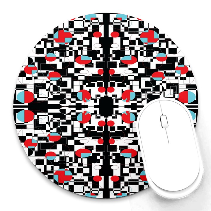 A-new-light Round Mousepad