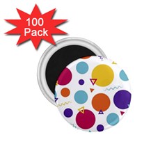 Background Polka Dot 1 75  Magnets (100 Pack) 