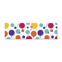 Background Polka Dot Sticker Bumper (10 Pack)