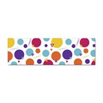 Background Polka Dot Sticker Bumper (10 pack) Front