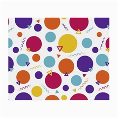 Background Polka Dot Small Glasses Cloth by Ravend