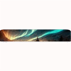 Northern Light North Sky Night Small Bar Mat by Ravend