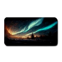 Northern Light North Sky Night Medium Bar Mat by Ravend