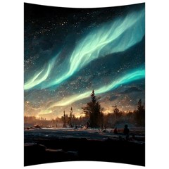 Northern Light North Sky Night Back Support Cushion by Ravend