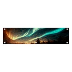 Northern Light North Sky Night Banner And Sign 4  X 1 