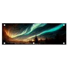 Northern Light North Sky Night Banner And Sign 6  X 2 