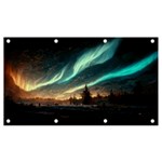 Northern Light North Sky Night Banner and Sign 7  x 4  Front