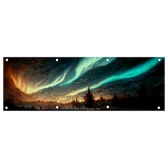 Northern Light North Sky Night Banner And Sign 9  X 3 