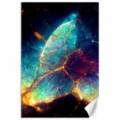 Abstract Galactic Wallpaper Canvas 24  X 36  by Ravend