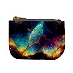 Abstract Galactic Wallpaper Mini Coin Purse by Ravend