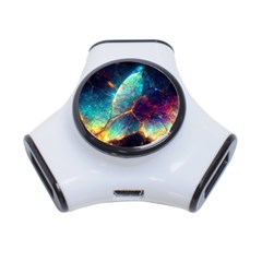 Abstract Galactic Wallpaper 3-port Usb Hub by Ravend