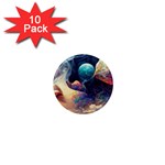 Quantum Physics Dreaming Lucid 1  Mini Magnet (10 pack)  Front