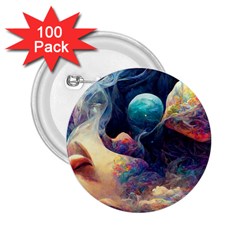 Quantum Physics Dreaming Lucid 2 25  Buttons (100 Pack)  by Ravend