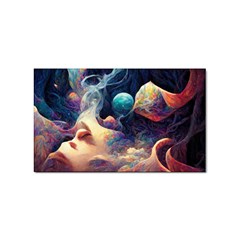 Quantum Physics Dreaming Lucid Sticker Rectangular (100 Pack) by Ravend