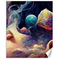 Quantum Physics Dreaming Lucid Canvas 16  X 20  by Ravend