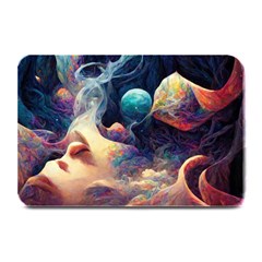 Quantum Physics Dreaming Lucid Plate Mats by Ravend