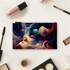 Quantum Physics Dreaming Lucid Cosmetic Bag (small) by Ravend