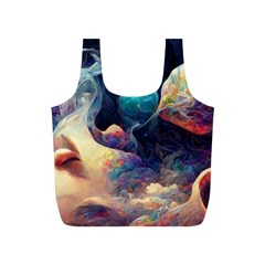 Quantum Physics Dreaming Lucid Full Print Recycle Bag (s) by Ravend