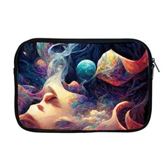 Quantum Physics Dreaming Lucid Apple Macbook Pro 17  Zipper Case by Ravend