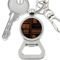 Book Bookshelf Bookcase Library Bottle Opener Key Chain by Ravend