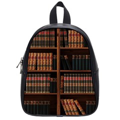 Book Bookshelf Bookcase Library School Bag (small) by Ravend