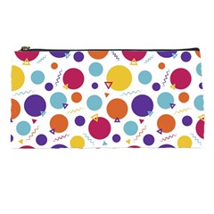 Background Polka Dot Pencil Case