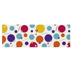 Background Polka Dot Banner and Sign 6  x 2 