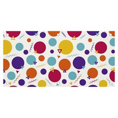 Background Polka Dot Banner and Sign 6  x 3 