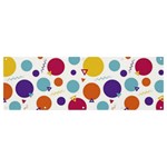 Background Polka Dot Banner and Sign 12  x 4  Front