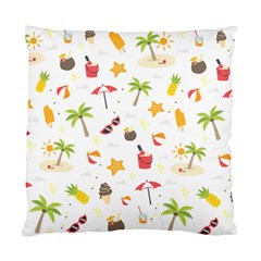 Summer Backgroundnature Beach Standard Cushion Case (two Sides) by Ravend