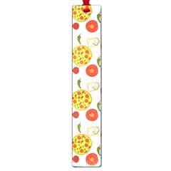 Illustration Pizza Background Vegetable Large Book Marks by Ravend