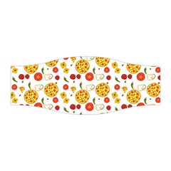 Illustration Pizza Background Vegetable Stretchable Headband by Ravend