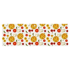 Illustration Pizza Background Vegetable Banner And Sign 6  X 2 