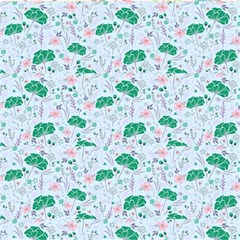 Flower Pattern Wallpaper Seamless Play Mat (square)