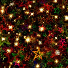 Christmas Xmas Stars Star Advent Background Play Mat (Rectangle)