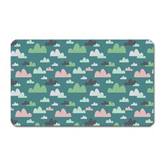 Llama Clouds  Magnet (rectangular) by ConteMonfrey