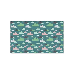 Llama Clouds  Sticker Rectangular (10 Pack) by ConteMonfrey