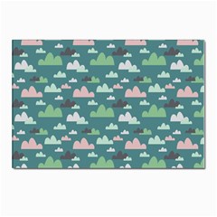 Llama Clouds  Postcard 4 x 6  (pkg Of 10) by ConteMonfrey