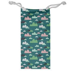 Llama Clouds  Jewelry Bag