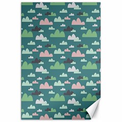 Llama Clouds  Canvas 20  X 30  by ConteMonfrey