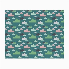 Llama Clouds  Small Glasses Cloth (2 Sides) by ConteMonfrey