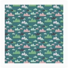 Llama Clouds  Medium Glasses Cloth (2 Sides) by ConteMonfrey