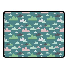 Llama Clouds  Fleece Blanket (small) by ConteMonfrey