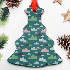 Llama Clouds  Christmas Tree Ornament (two Sides) by ConteMonfrey