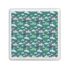 Llama Clouds  Memory Card Reader (square) by ConteMonfrey