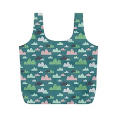 Llama Clouds  Full Print Recycle Bag (m) by ConteMonfrey