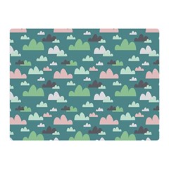 Llama Clouds  Double Sided Flano Blanket (mini)  by ConteMonfrey