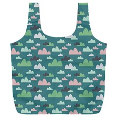 Llama Clouds  Full Print Recycle Bag (xxl) by ConteMonfrey