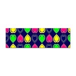 Blue Colorful Hearts Sticker (Bumper) Front