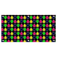 Colorful Mini Hearts Banner And Sign 4  X 2  by ConteMonfrey